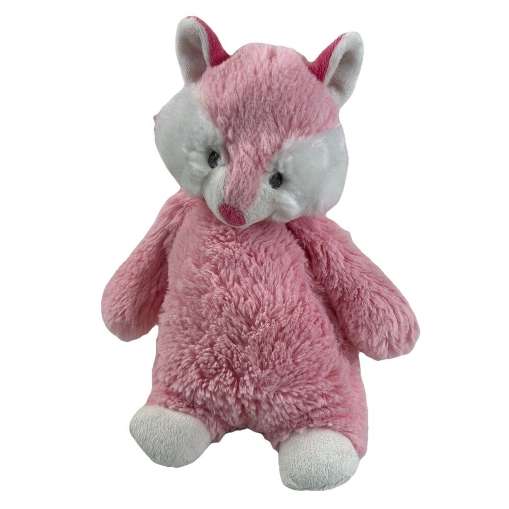 Baby Ganz Finley Fox Pink Plush Lovey Security Stuffed Animal Friend